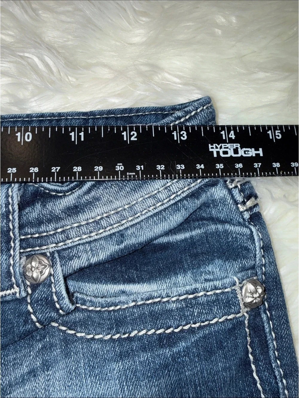 Miss Me Women's Denim Capri Shorts Size 27